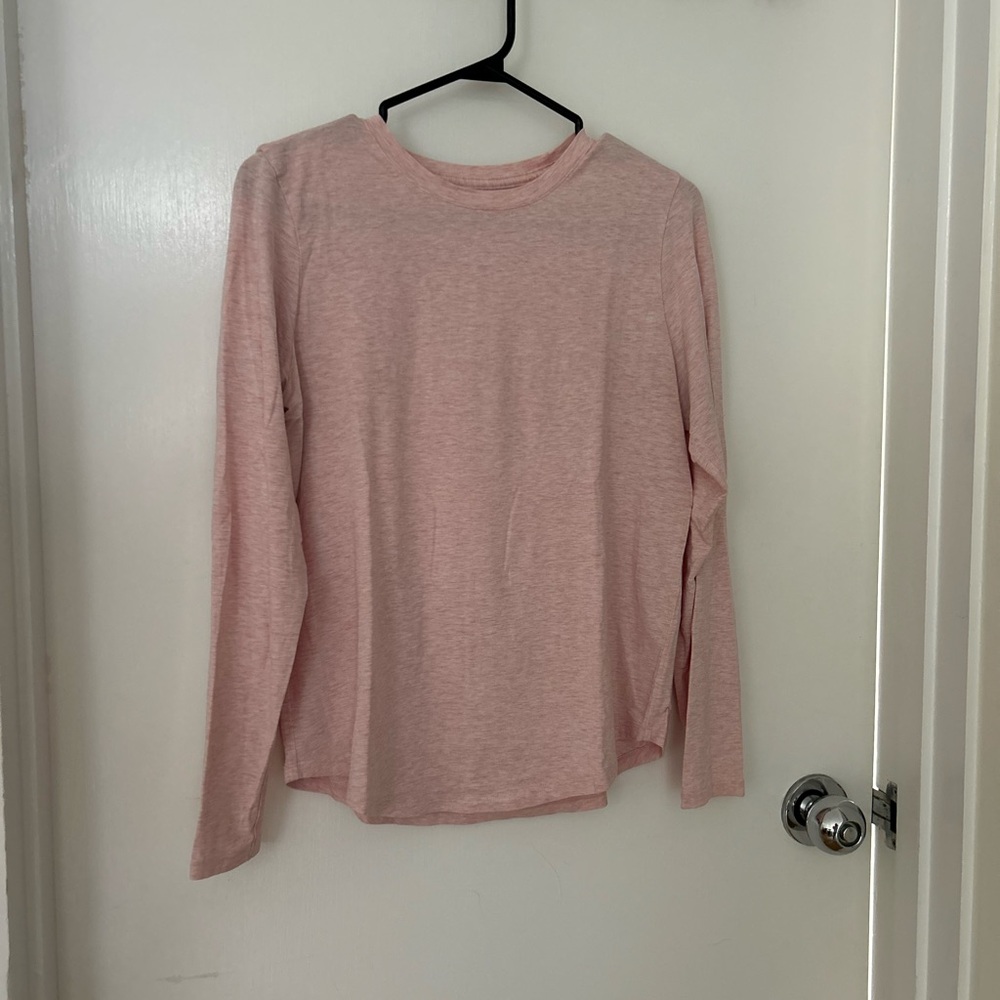Lululemon Athletica Pink Long Sleeve Tee
